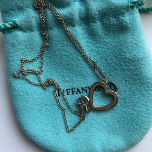 Tiffany Silver Heart Necklace